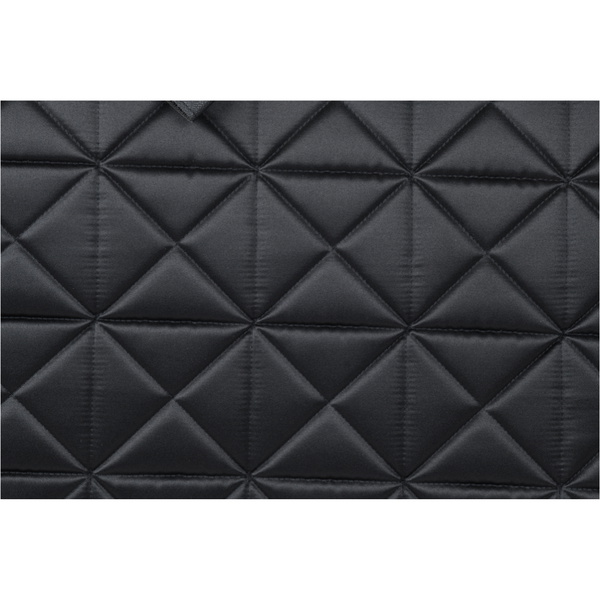 2026 WeatherBeeta Satin Luxe Air-Tec Dressage Saddle Pad 1030348 - Black